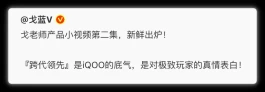 iQOO 15外观曝光！性能“屏王”来了